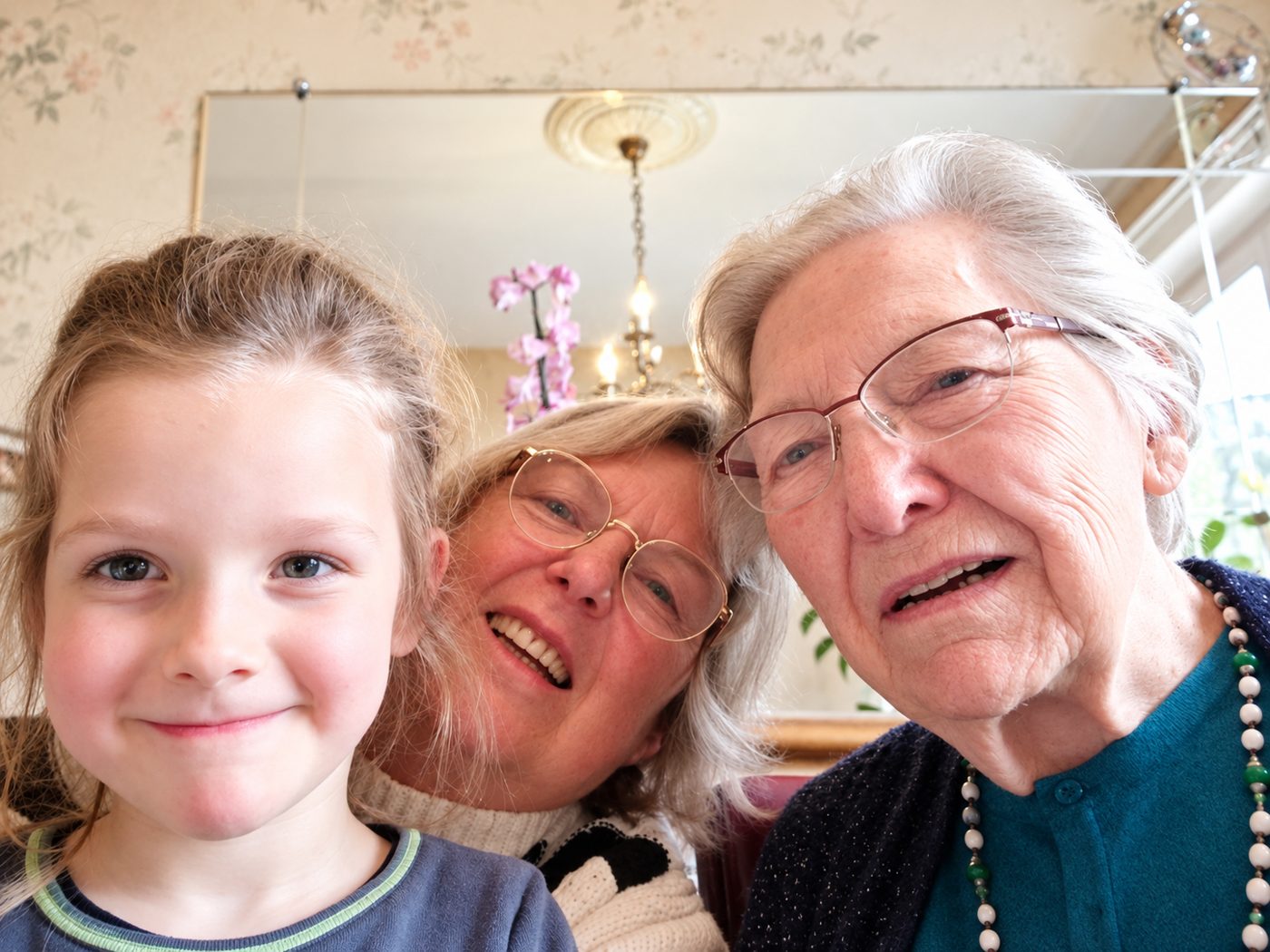 Elisa, Elyane et Yvonne